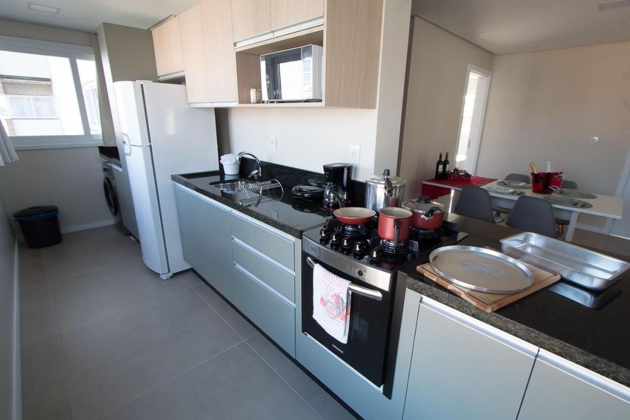 Bento Gonçalves Dallas Apartamentos Na Via Gastronomica-Estacionamento-Amplos E Equipados-Wifi מראה חיצוני תמונה